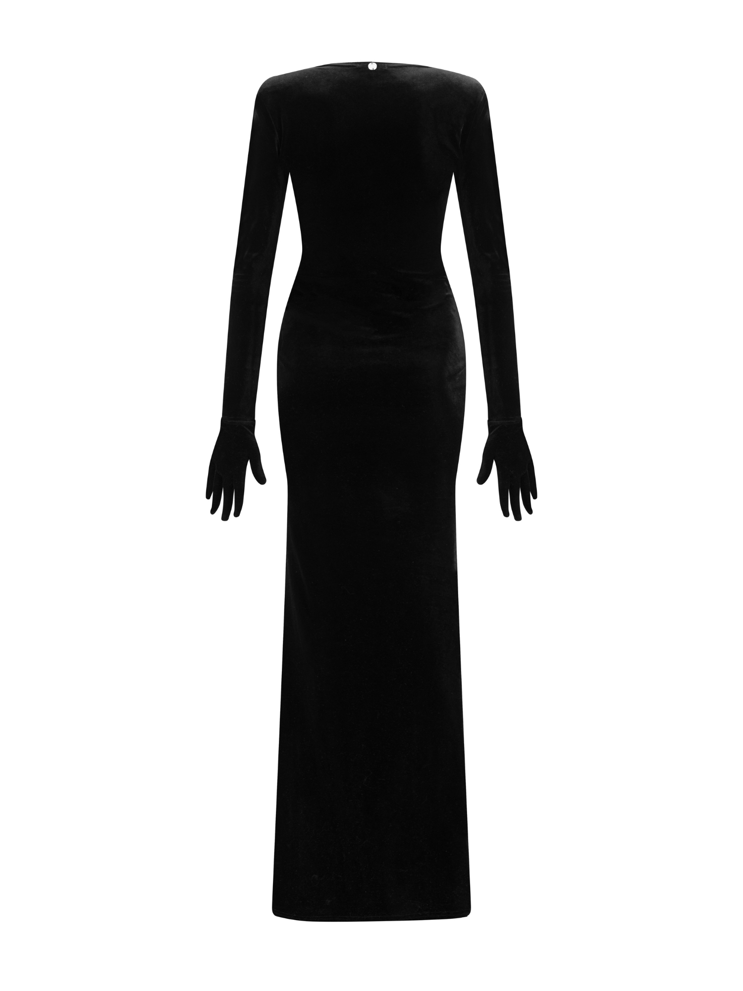 VELVET PANTHER DRESS