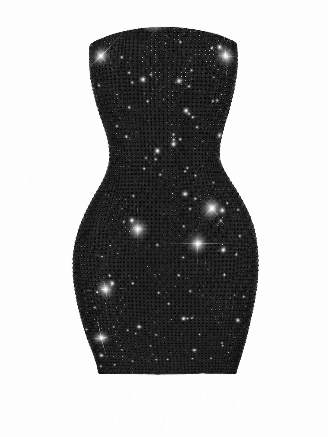 SEAMLESS CRYSTAL DRESS