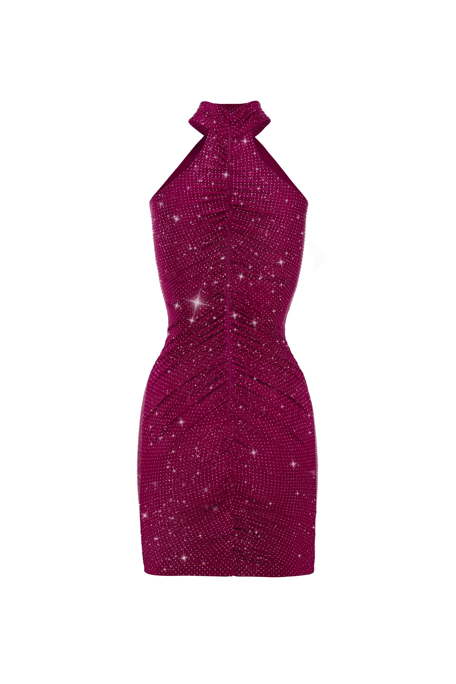 BERRY DUSK CRYSTAL DRESS