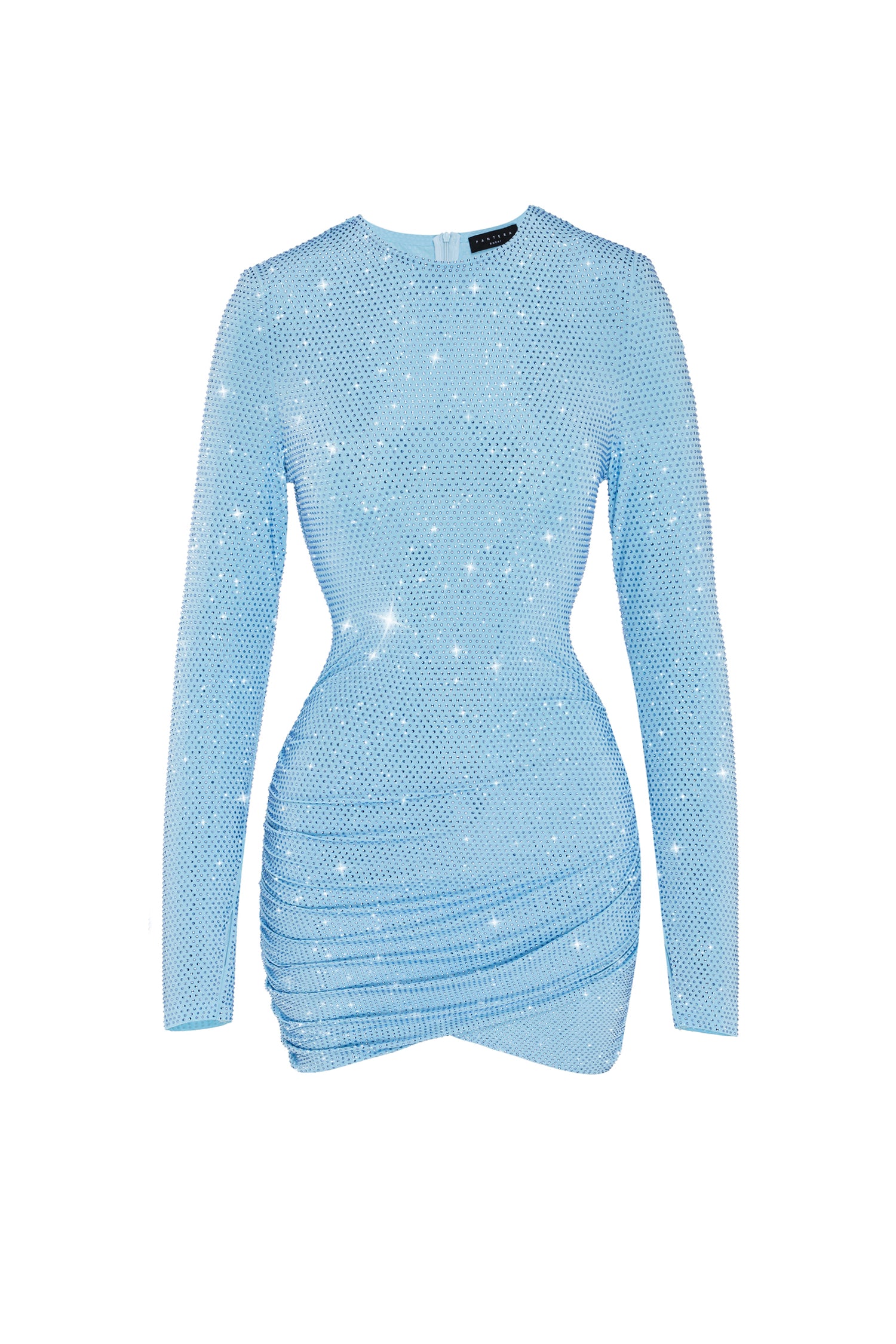 BLUE ICE MINI CRYSTAL DRESS
