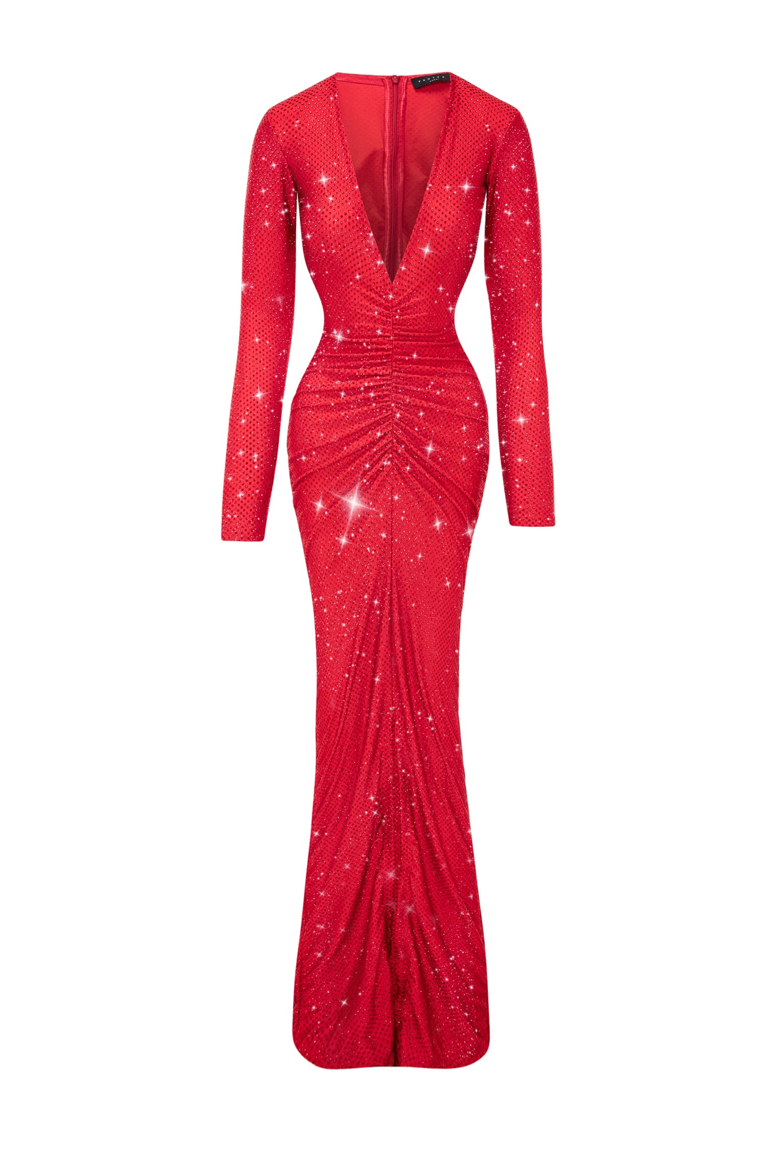 RED VENUS CRYSTAL GOWN
