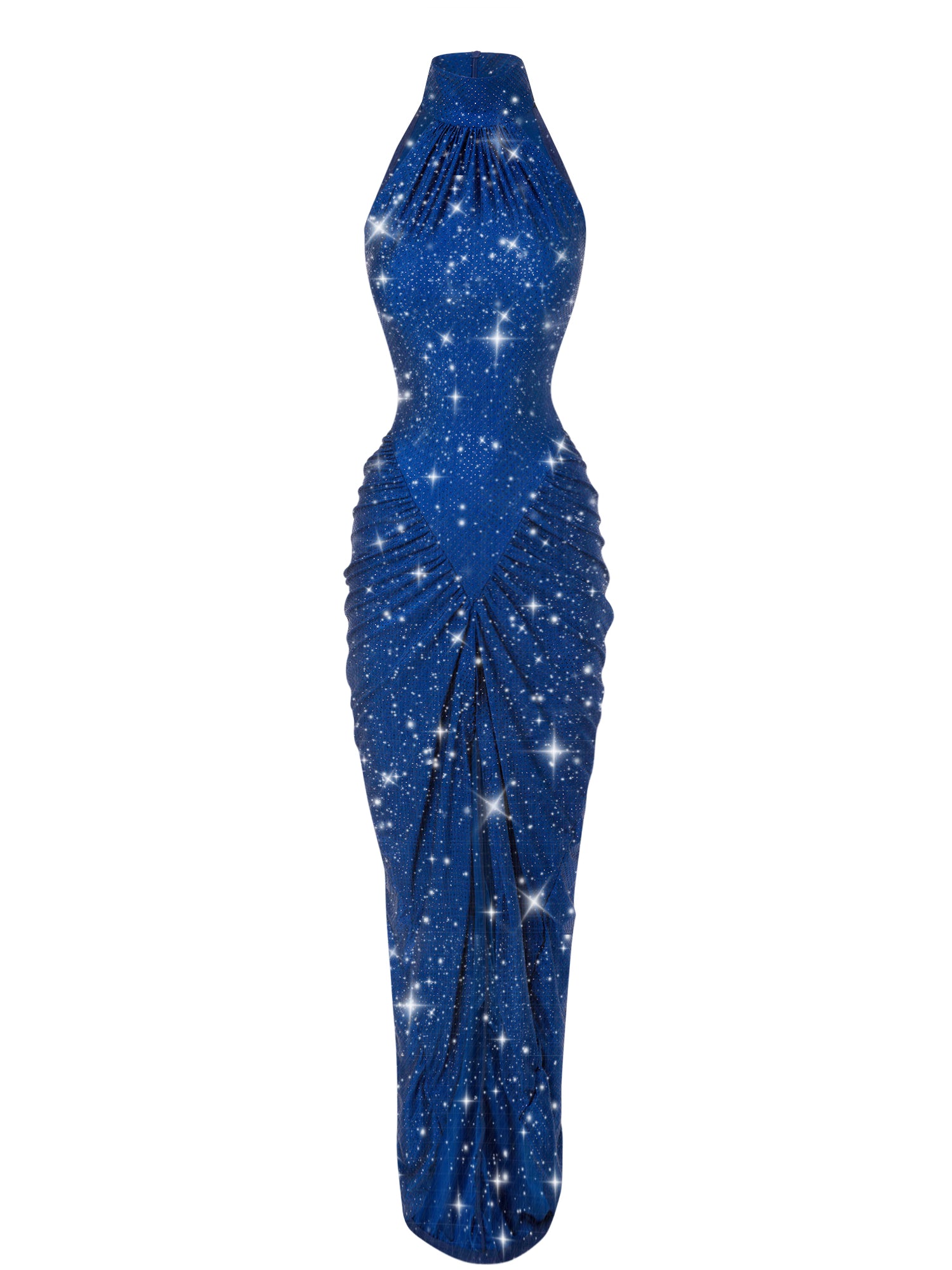 STARLIT OCEAN CRYSTAL DRESS