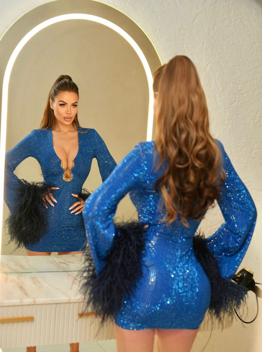 FEMME FATALE CRYSTAL DRESS