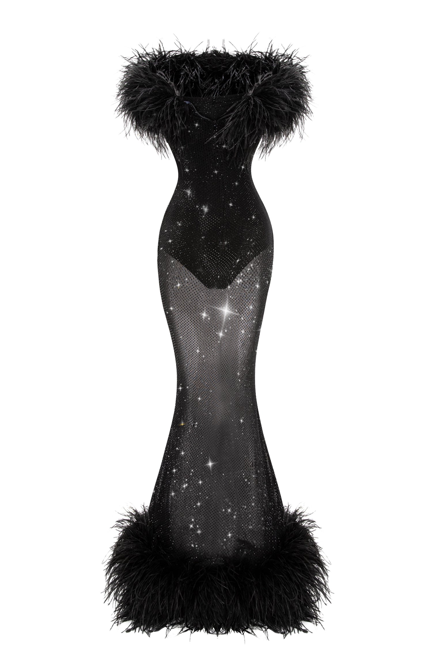 CANNES GIRL CRYSTAL DRESS