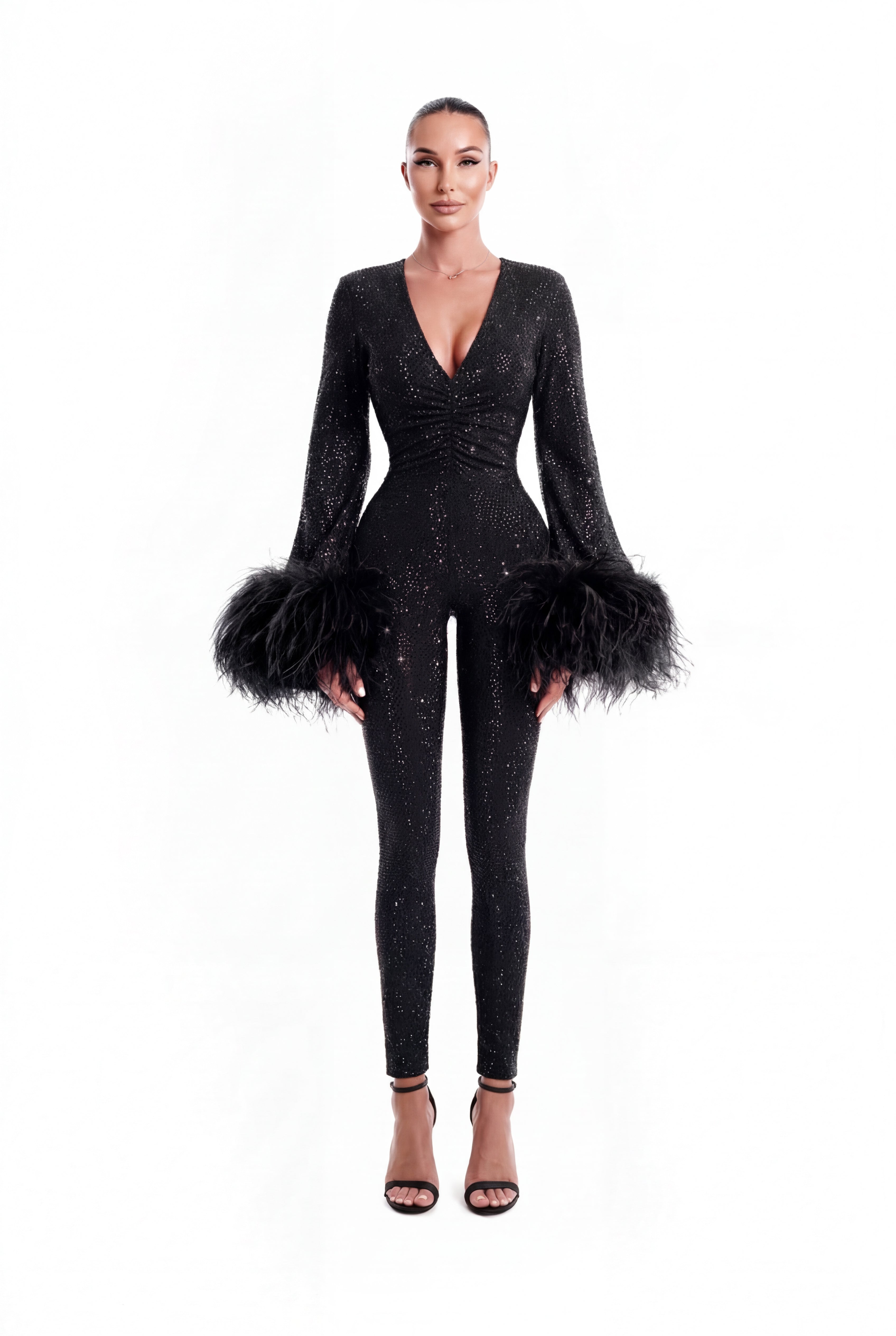 PANTHER CRYSTAL JUMPSUIT