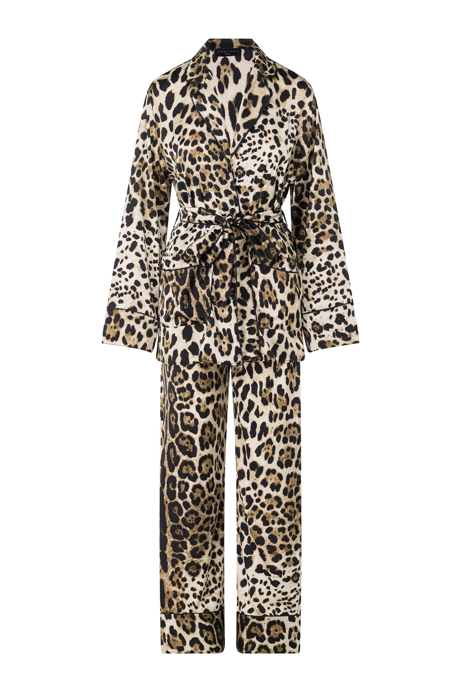 LEOPARD SILK SET