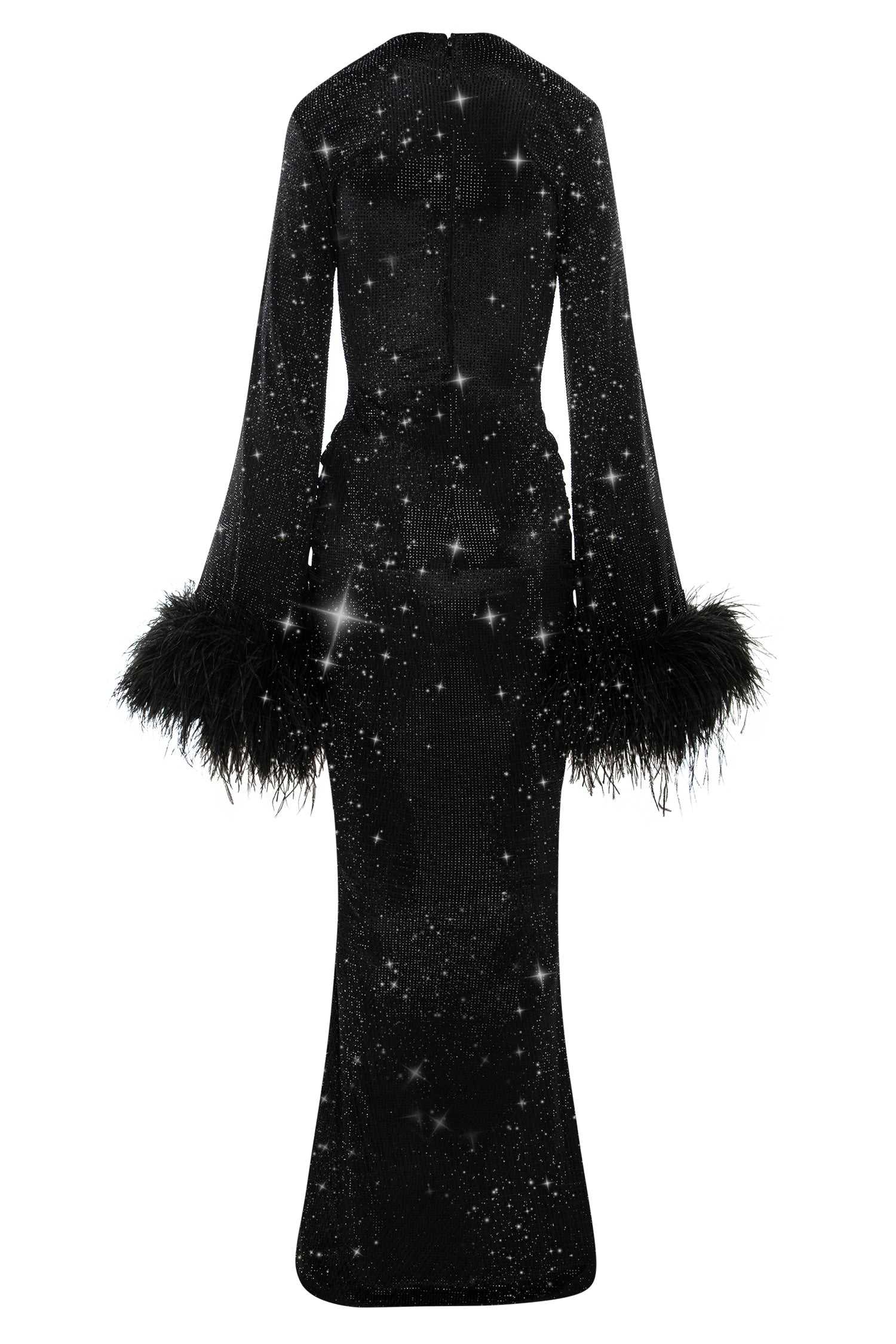 NOIR MAJESTY CRYSTAL GOWN