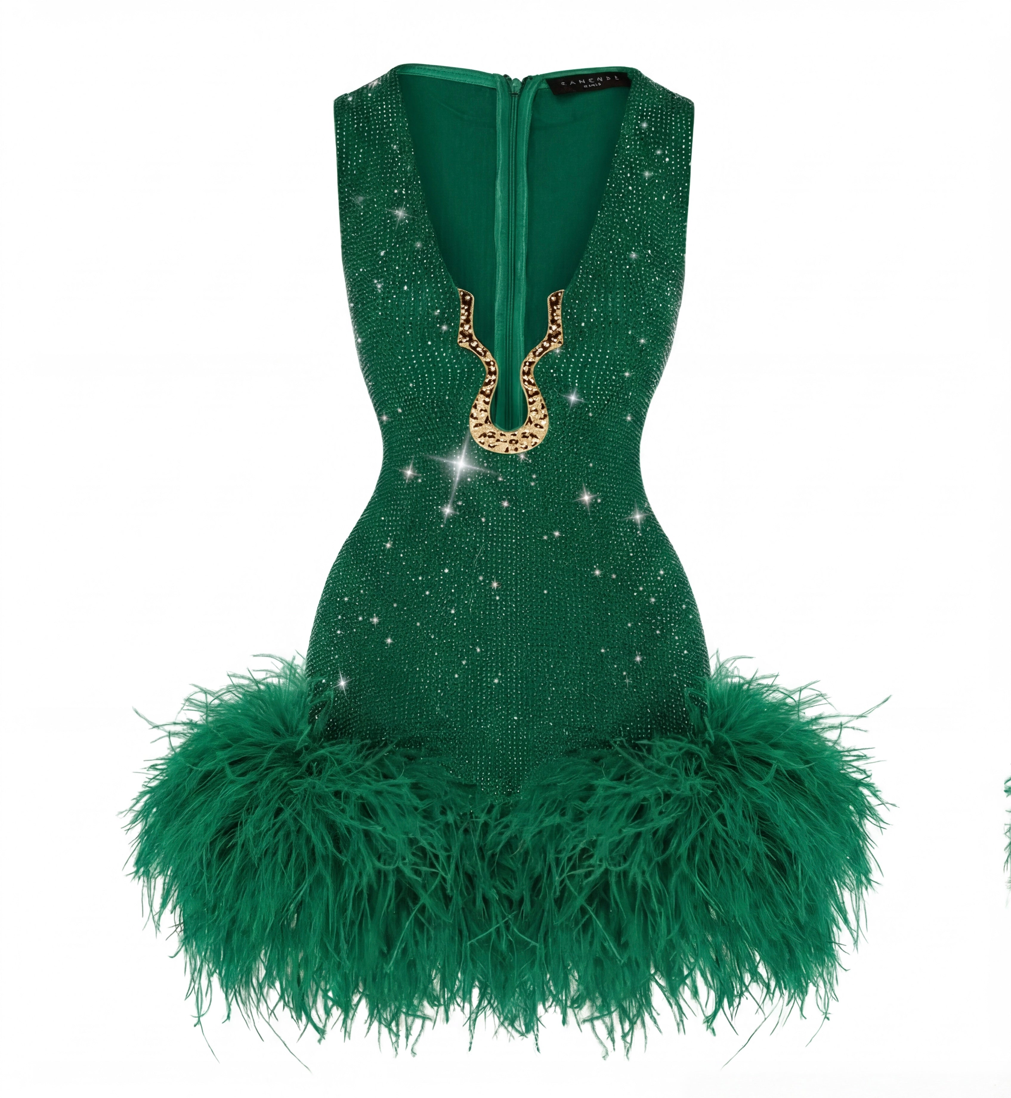 KIKI EMERALD GREEN DRESS