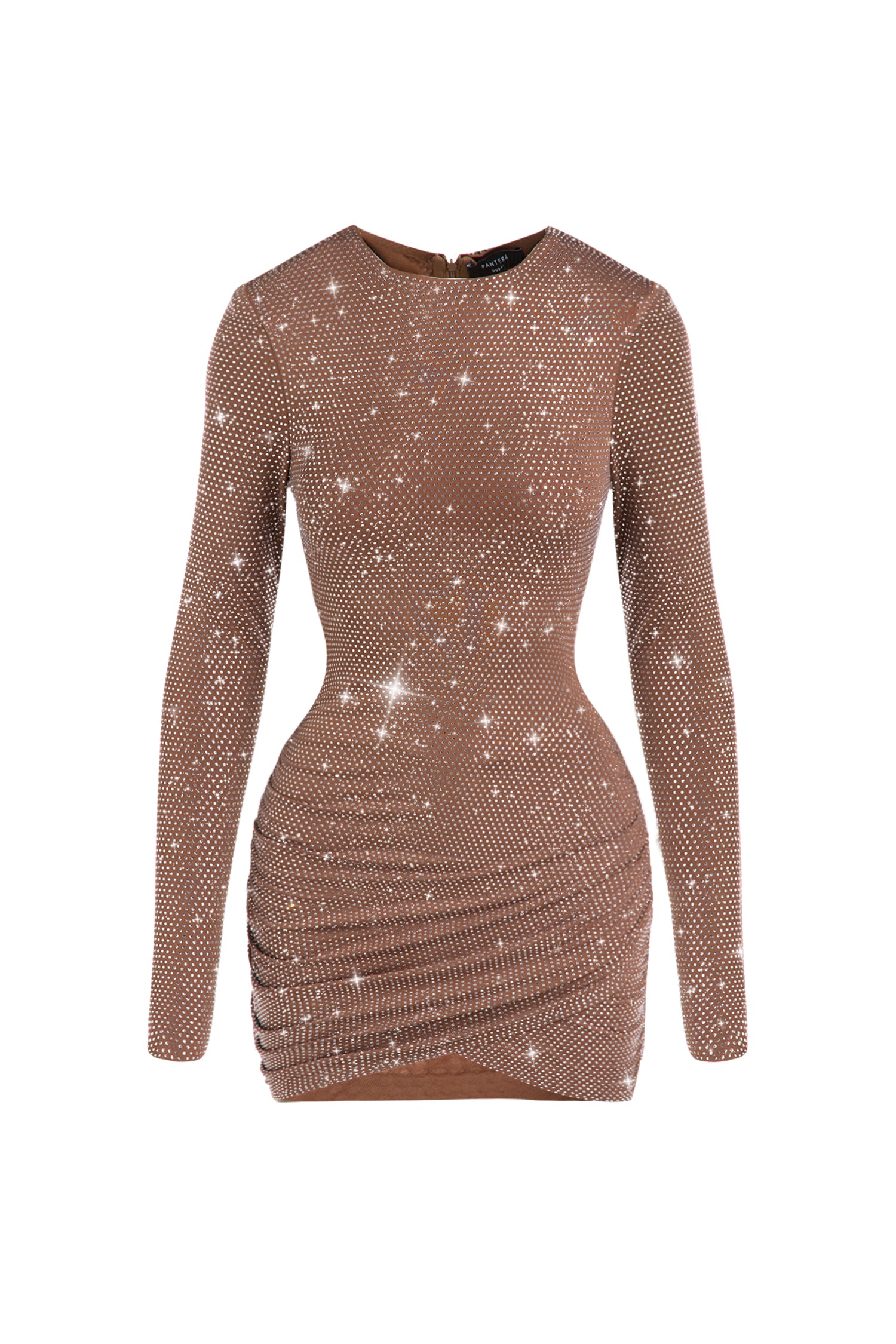 BARBIE BROWN CRYSTAL DRESS
