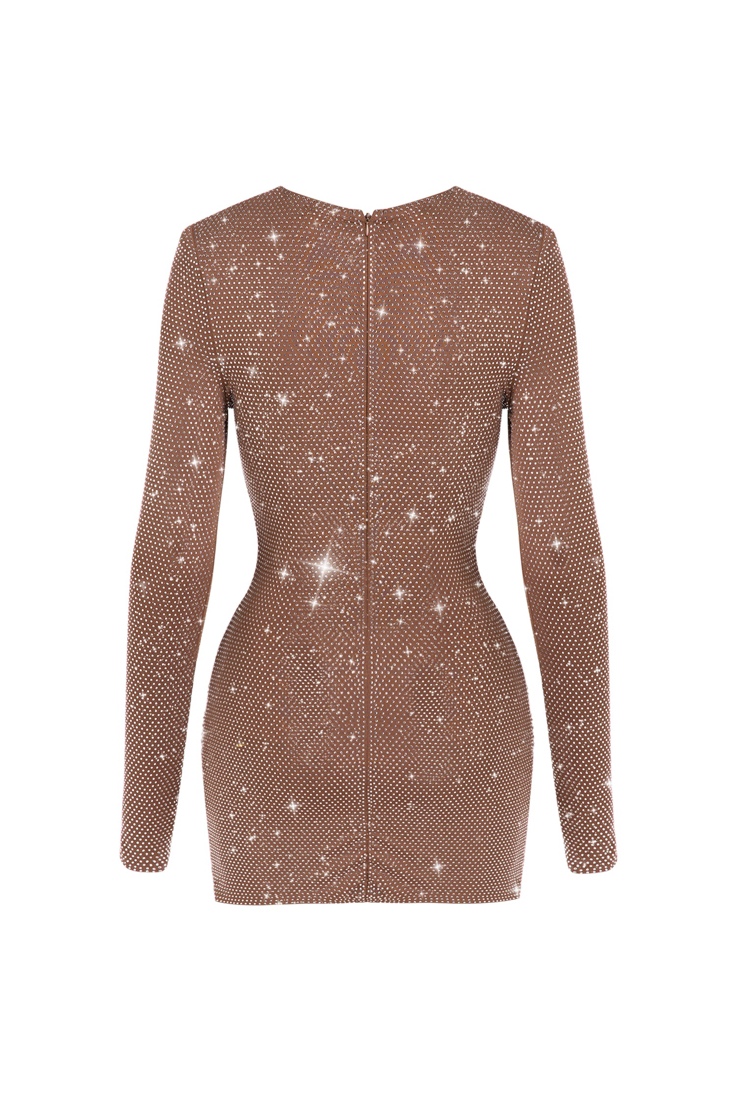 BARBIE BROWN CRYSTAL DRESS