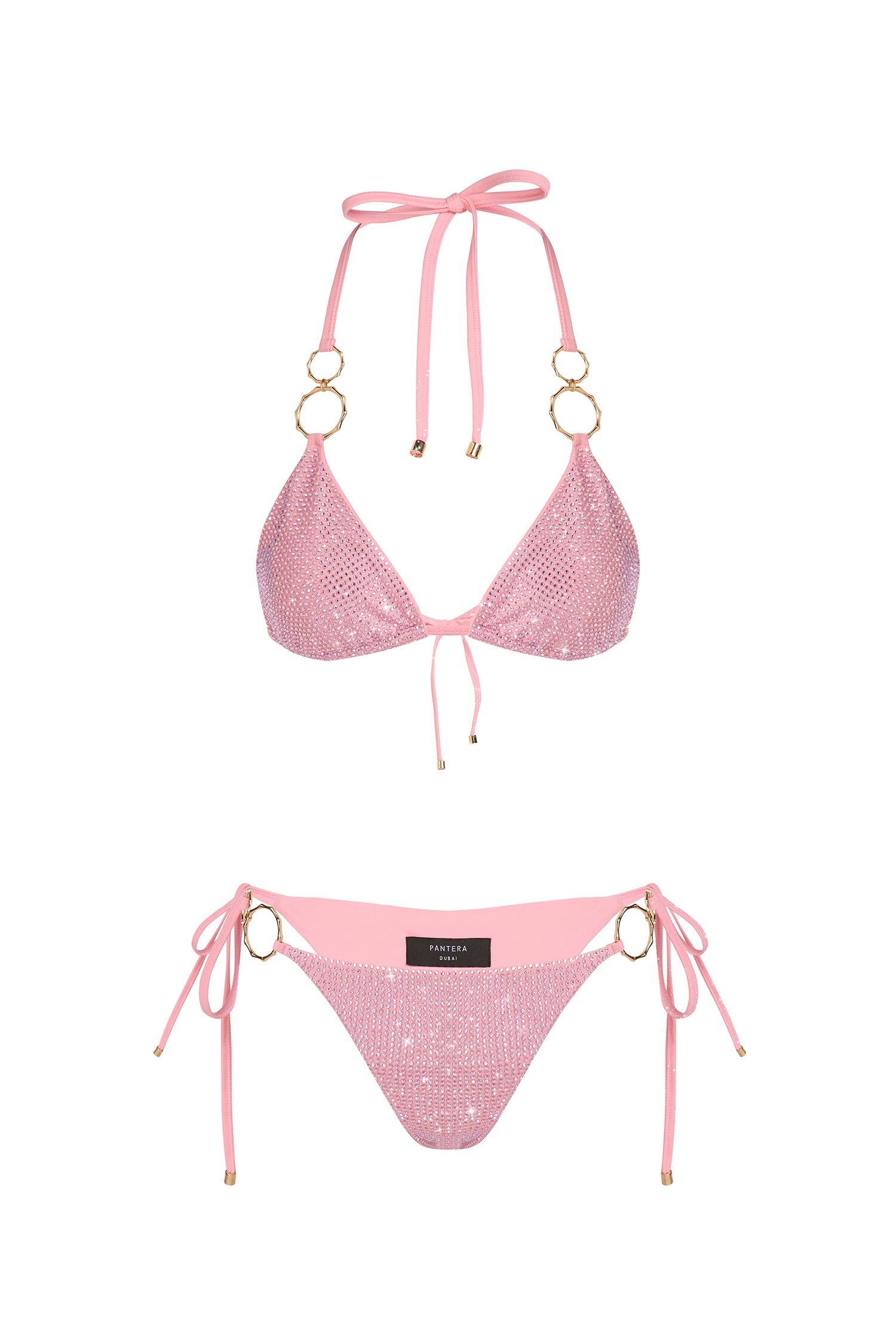 DIAMOND PANTHER CRYSTAL SWIMSUIT