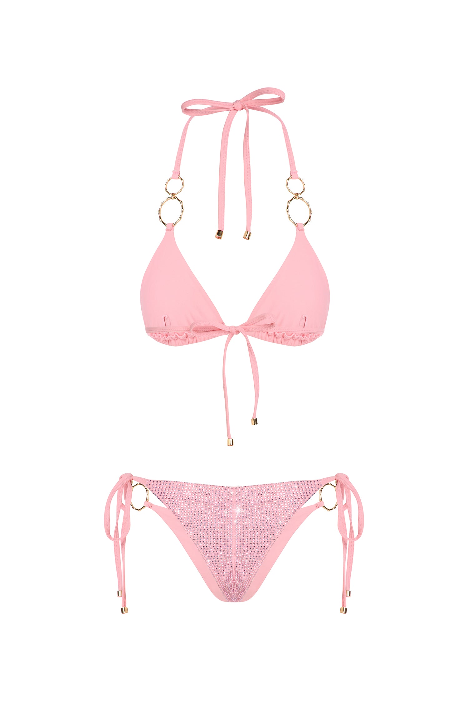 DIAMOND PANTHER CRYSTAL SWIMSUIT