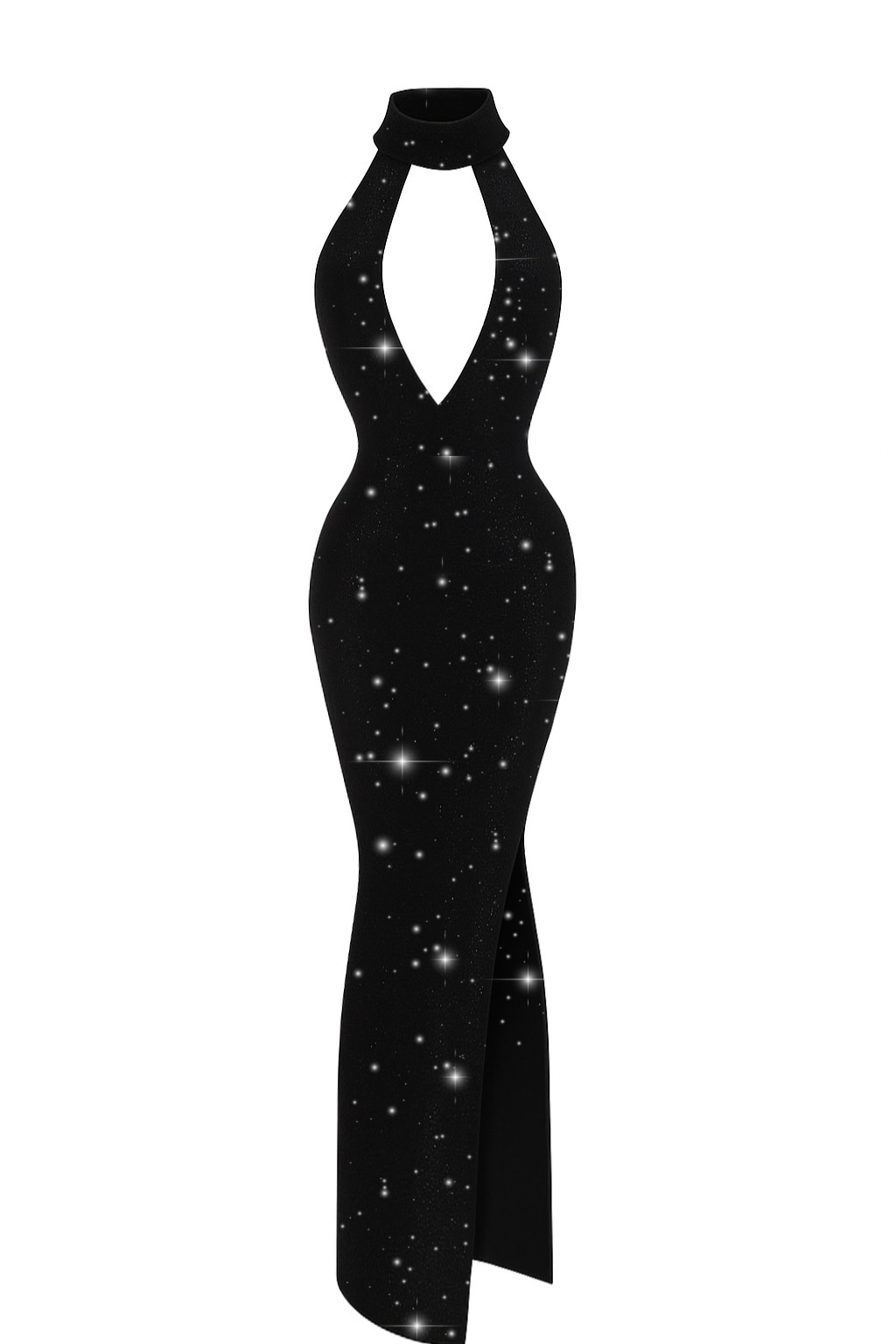 ELEGANCE CRYSTAL GOWN
