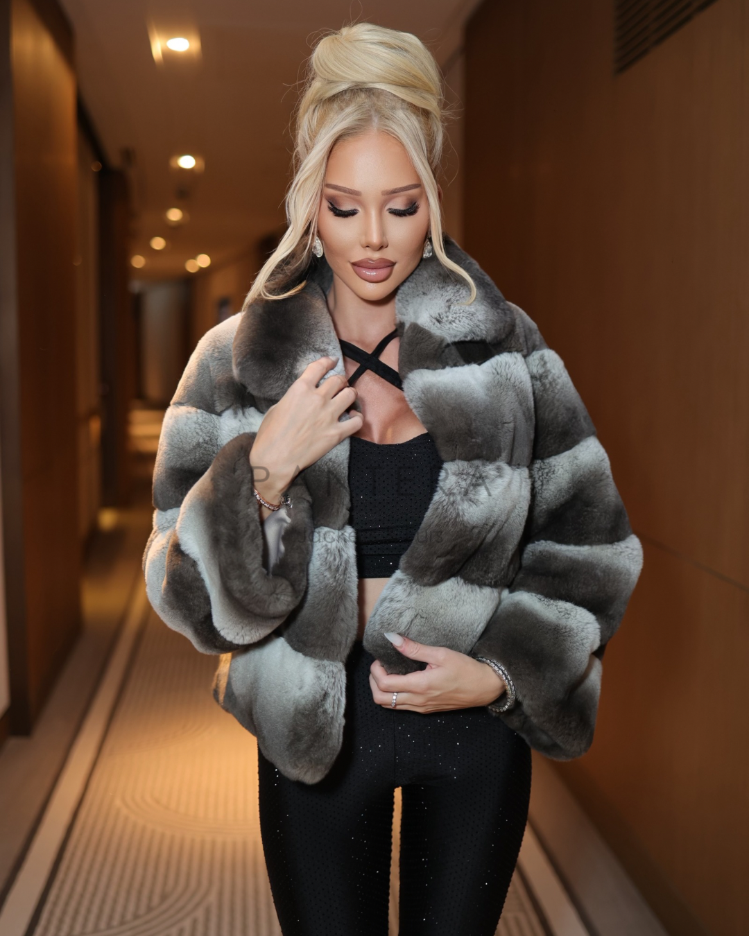 CHINCHILLA REX COAT