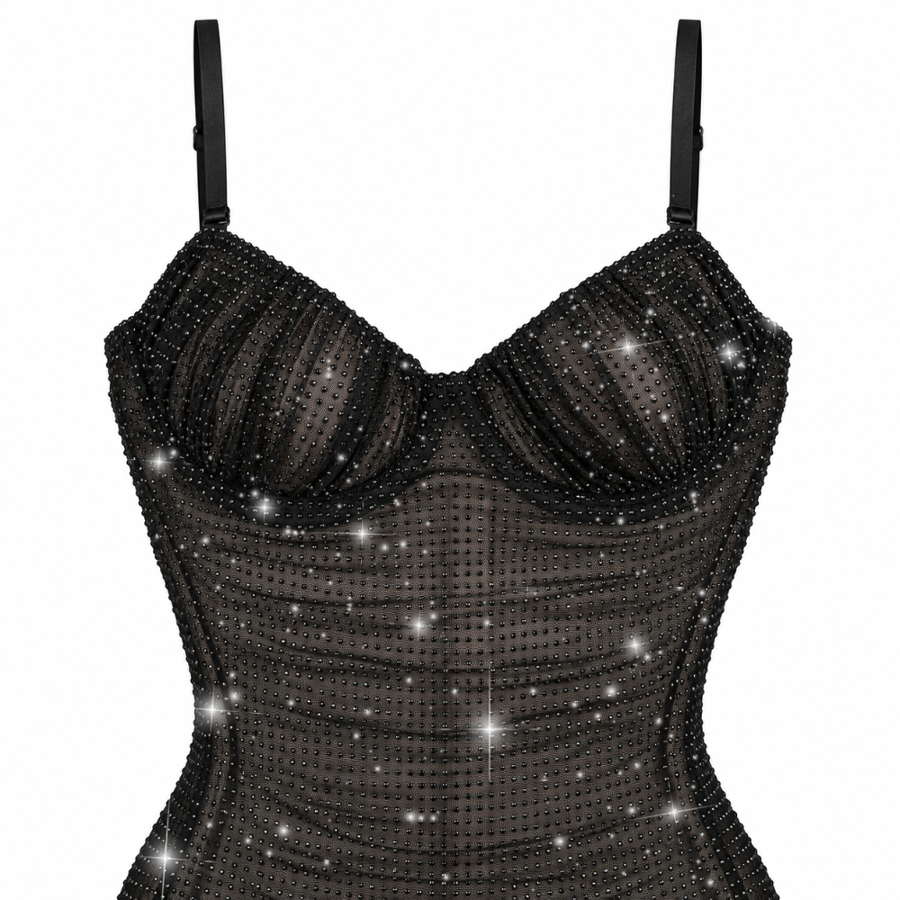 ANAKONDA CRYSTAL DRESS