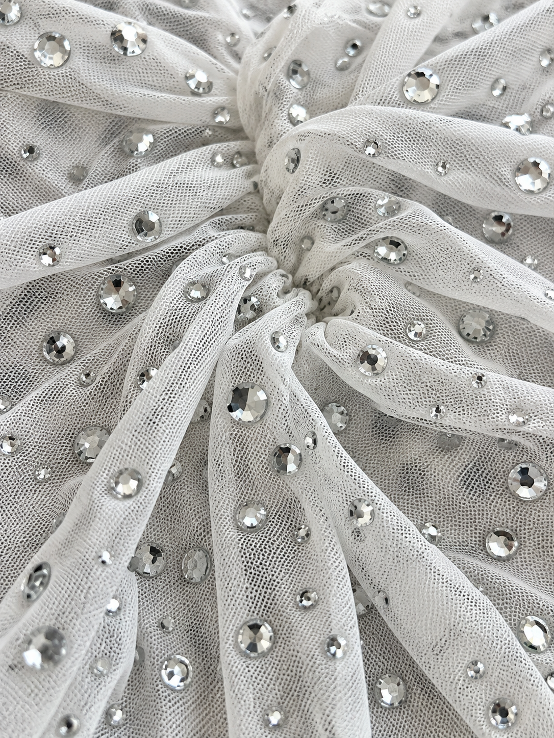 CRYSTAL MESH SKIRT
