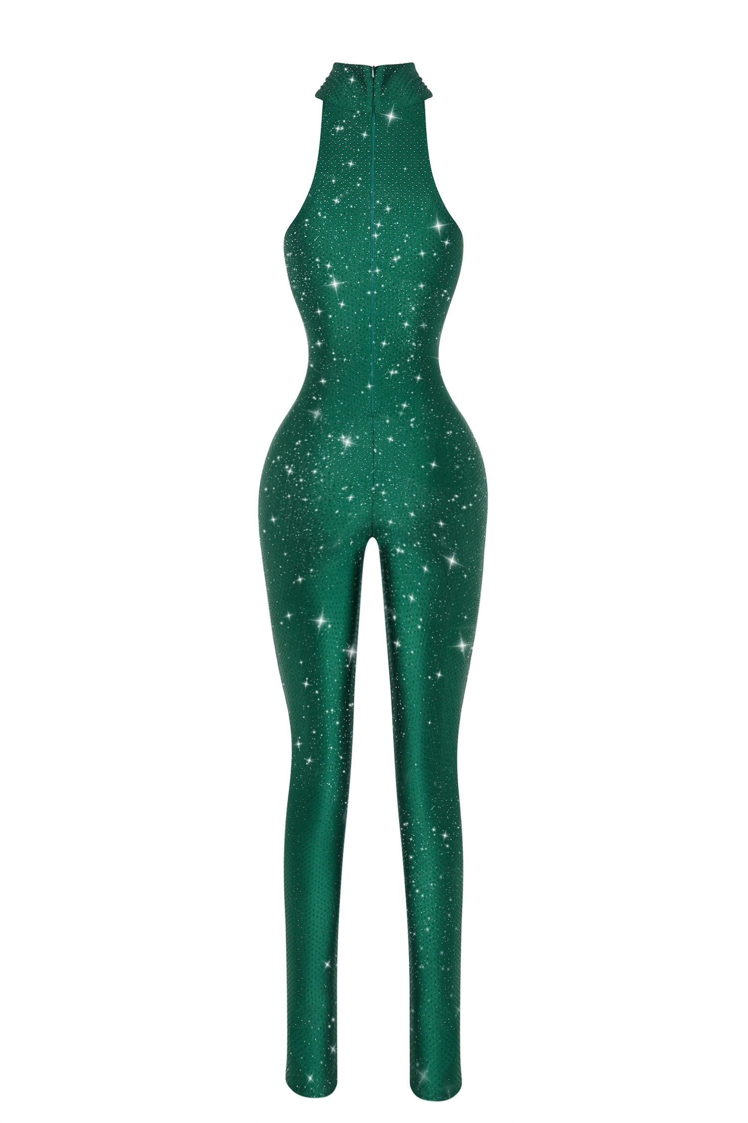 BERRY CRYSTAL JUMPSUIT