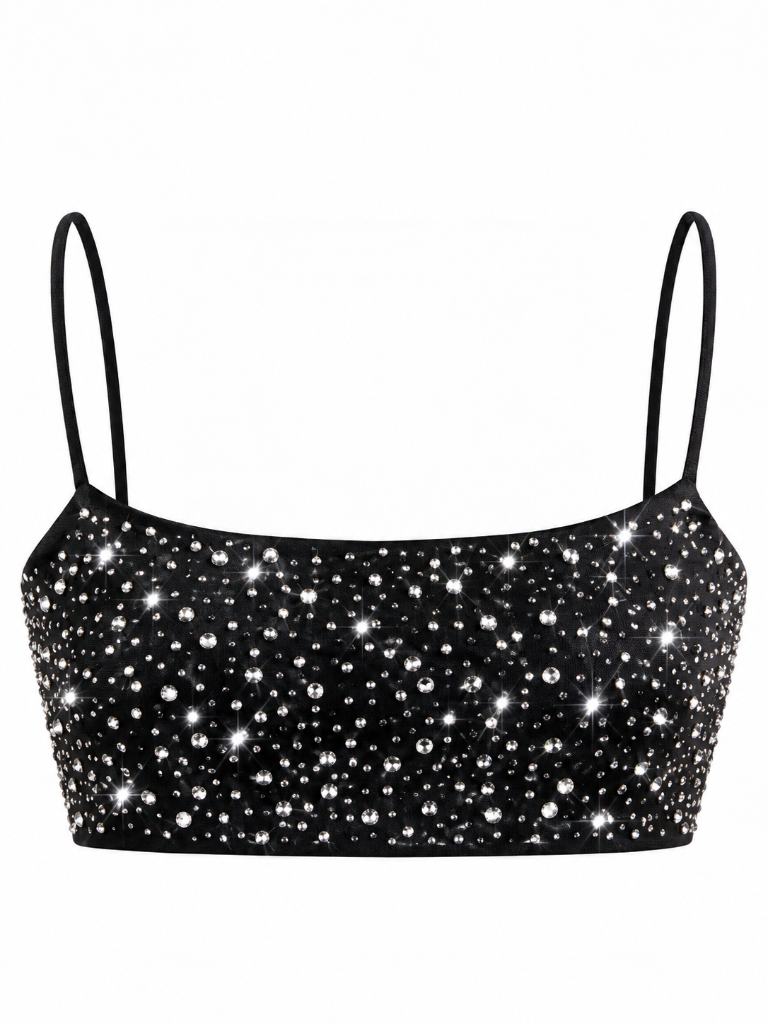 CRYSTAL CROPPED TOP