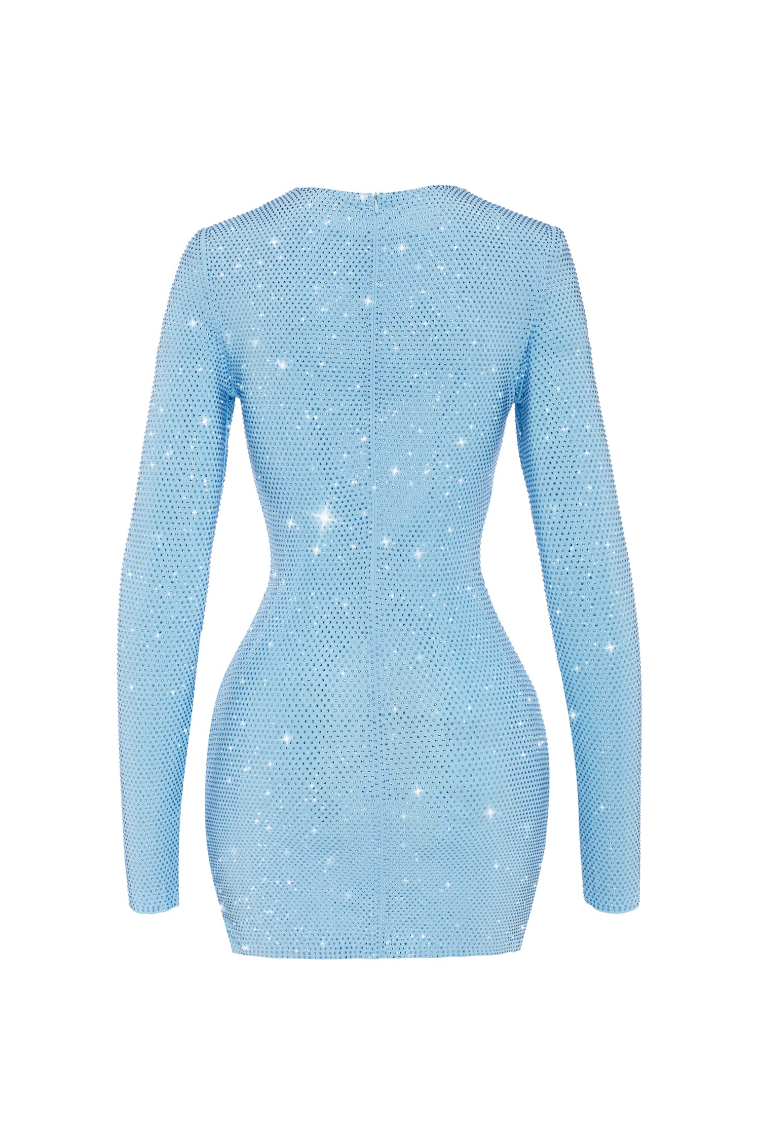 BLUE ICE MINI CRYSTAL DRESS