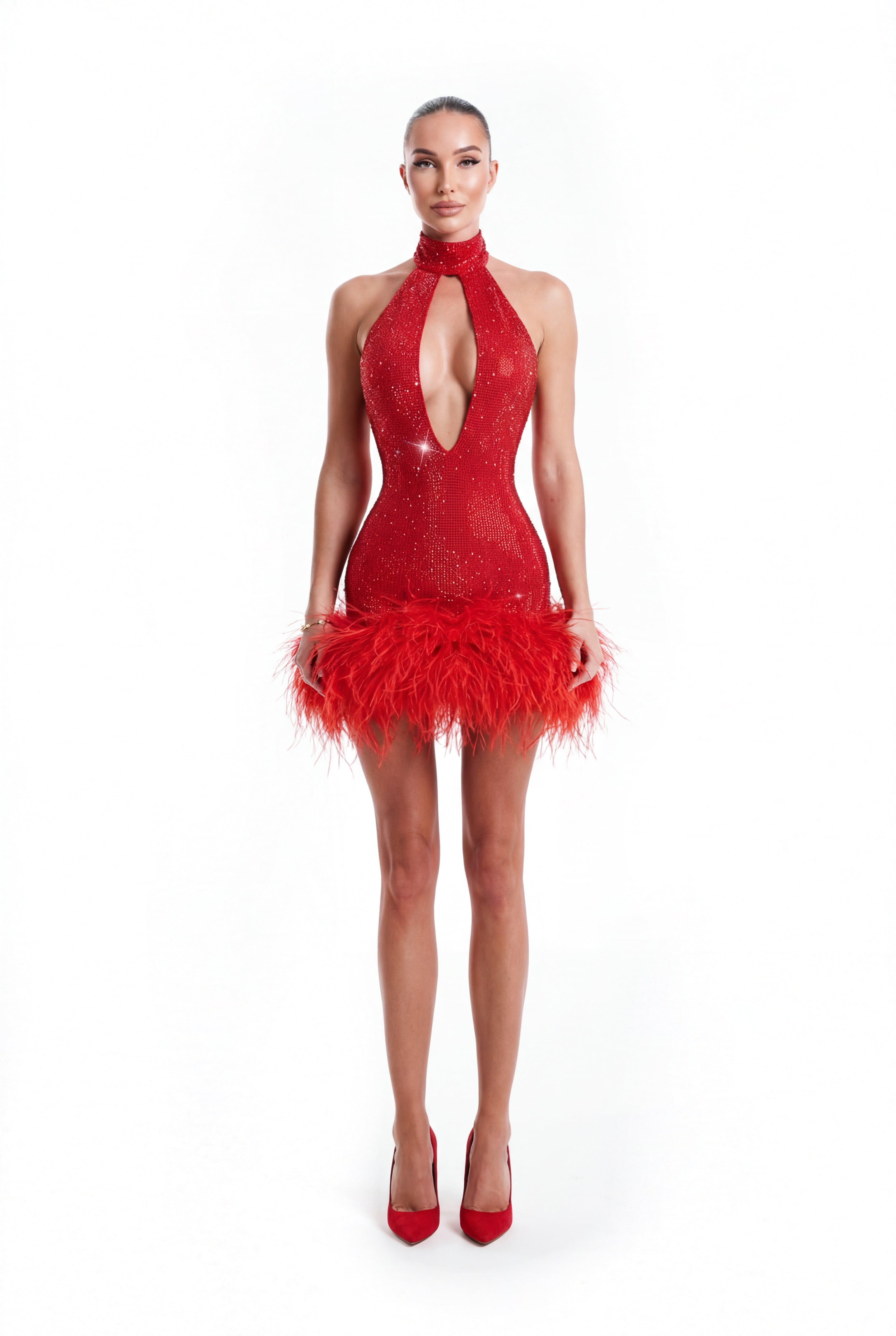 THEONA CRYSTAL DRESS