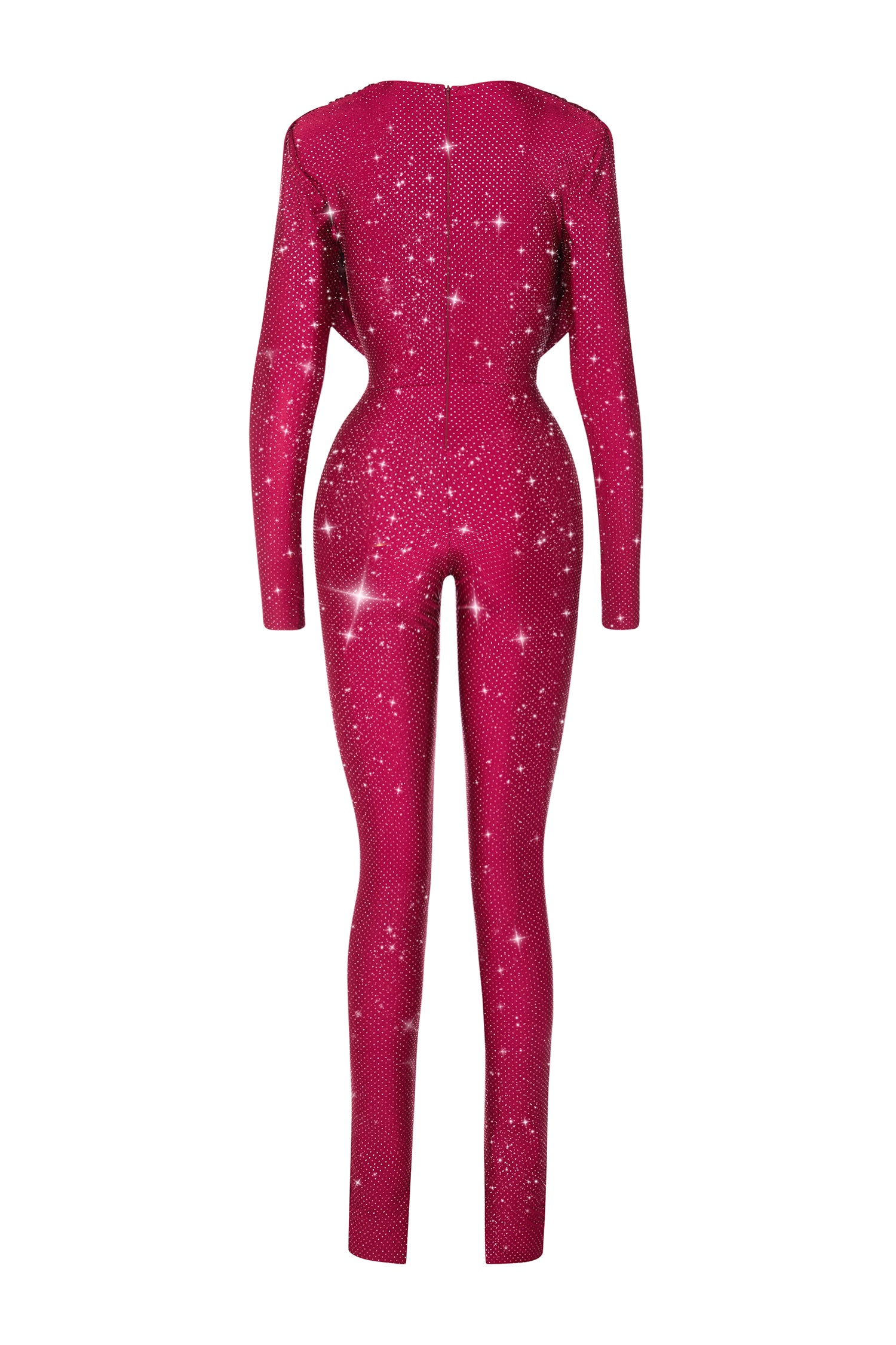 CHERRY CRYSTAL JUMPSUIT