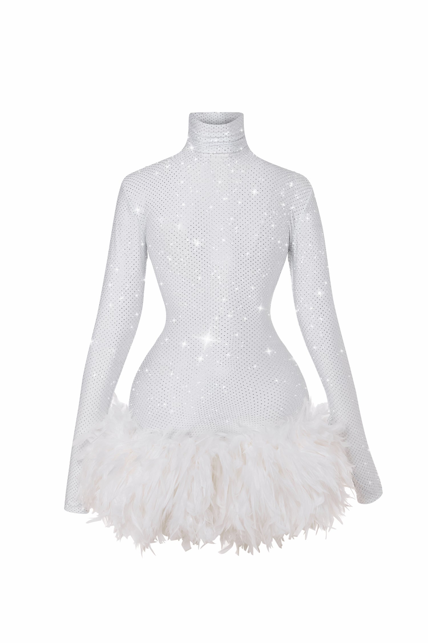 THE FLARE CRYSTAL DRESS