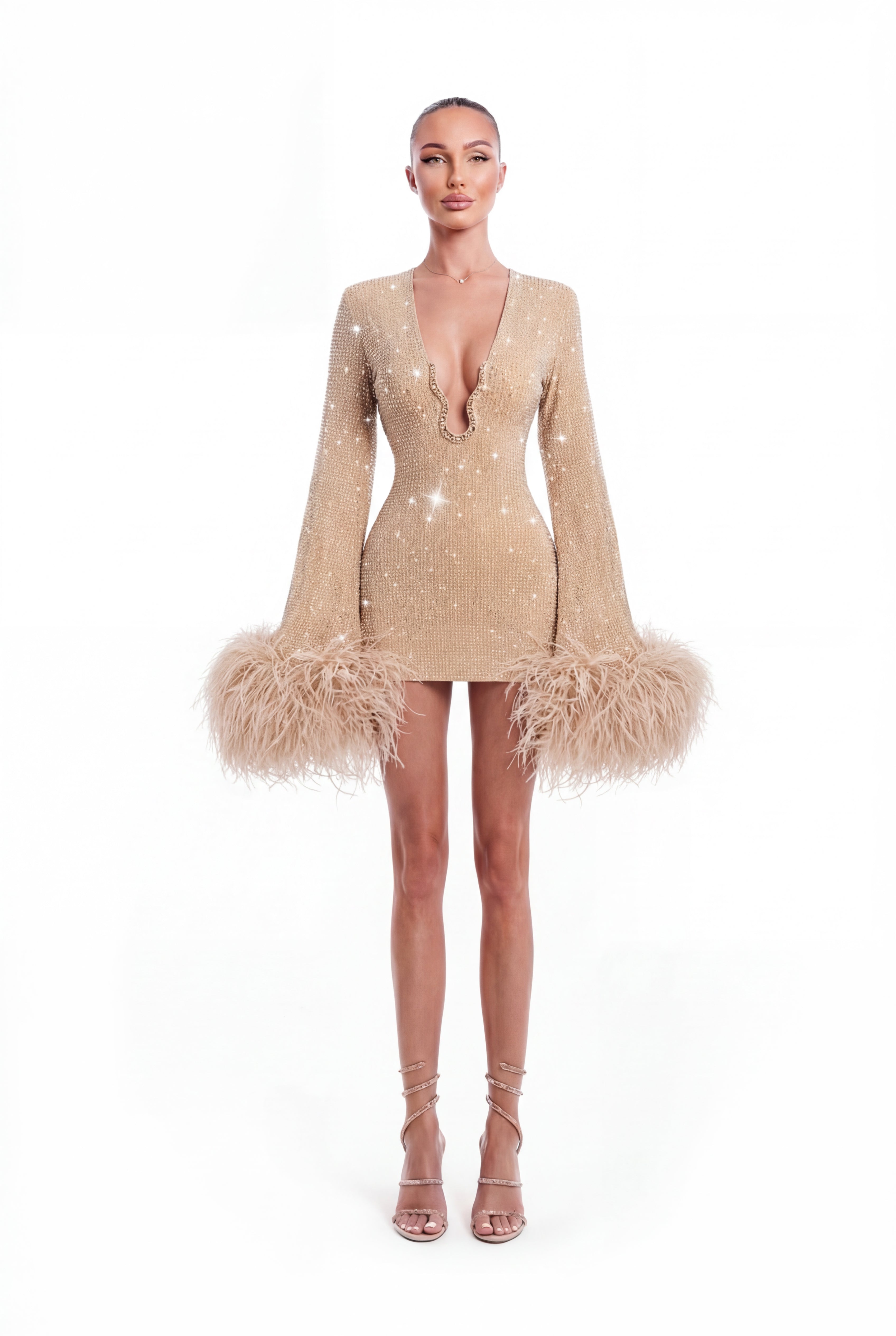 THE PANTHER CRYSTAL DRESS