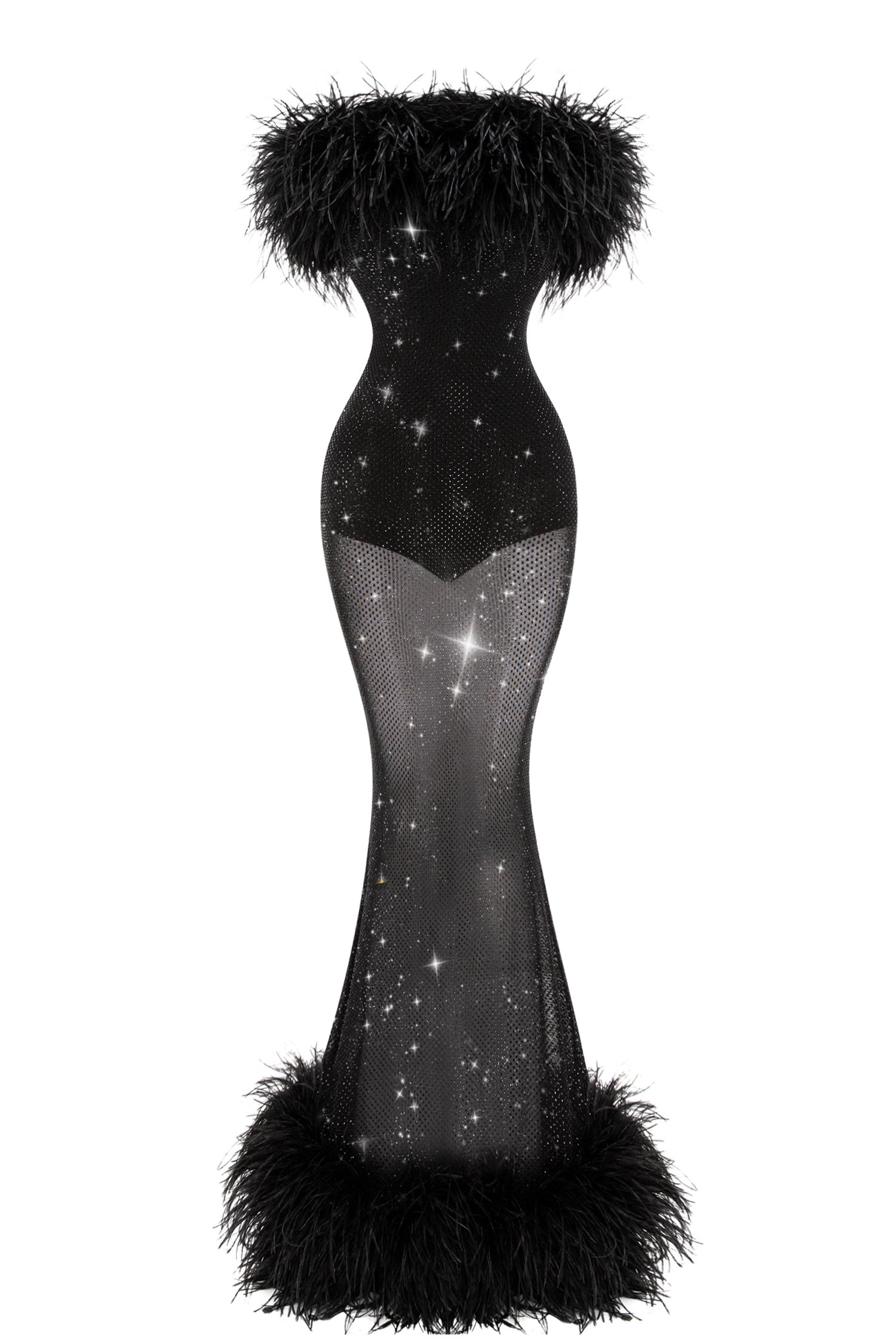 CANNES GIRL CRYSTAL DRESS