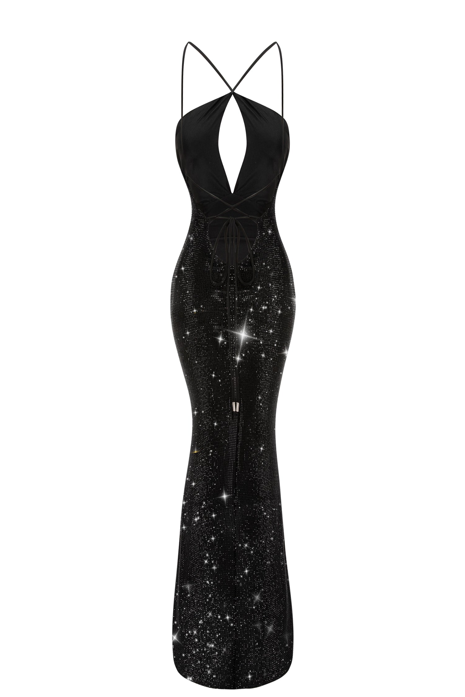 BLACK DIAMOND EVENING DRESS