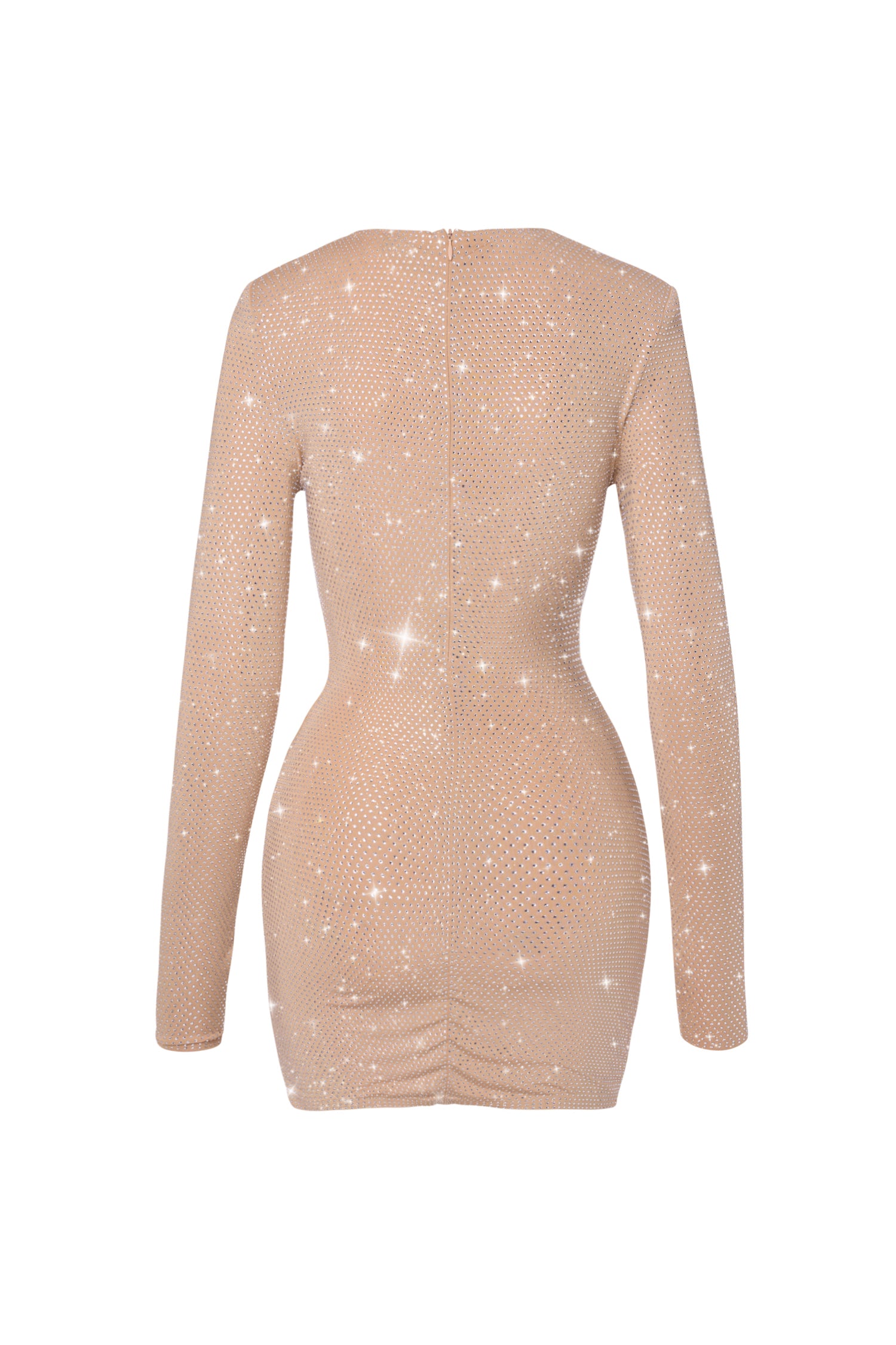 BARBIE CREAM CRYSTAL DRESS