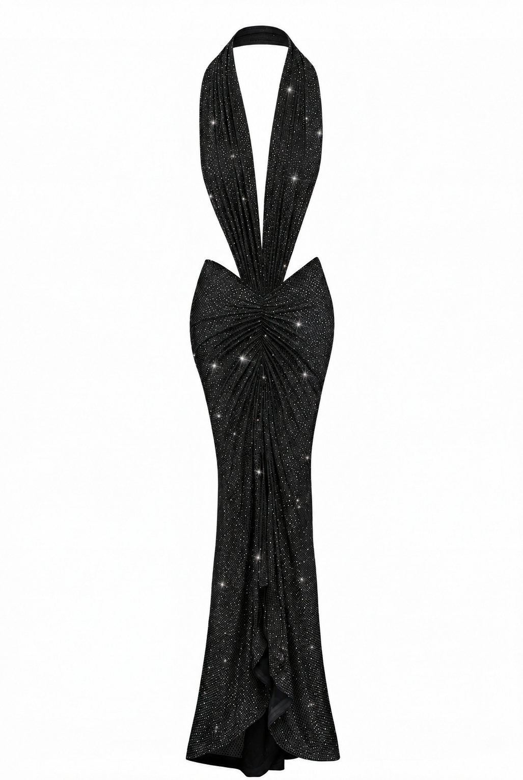 ECLAIR MESH CRYSTAL DRESS