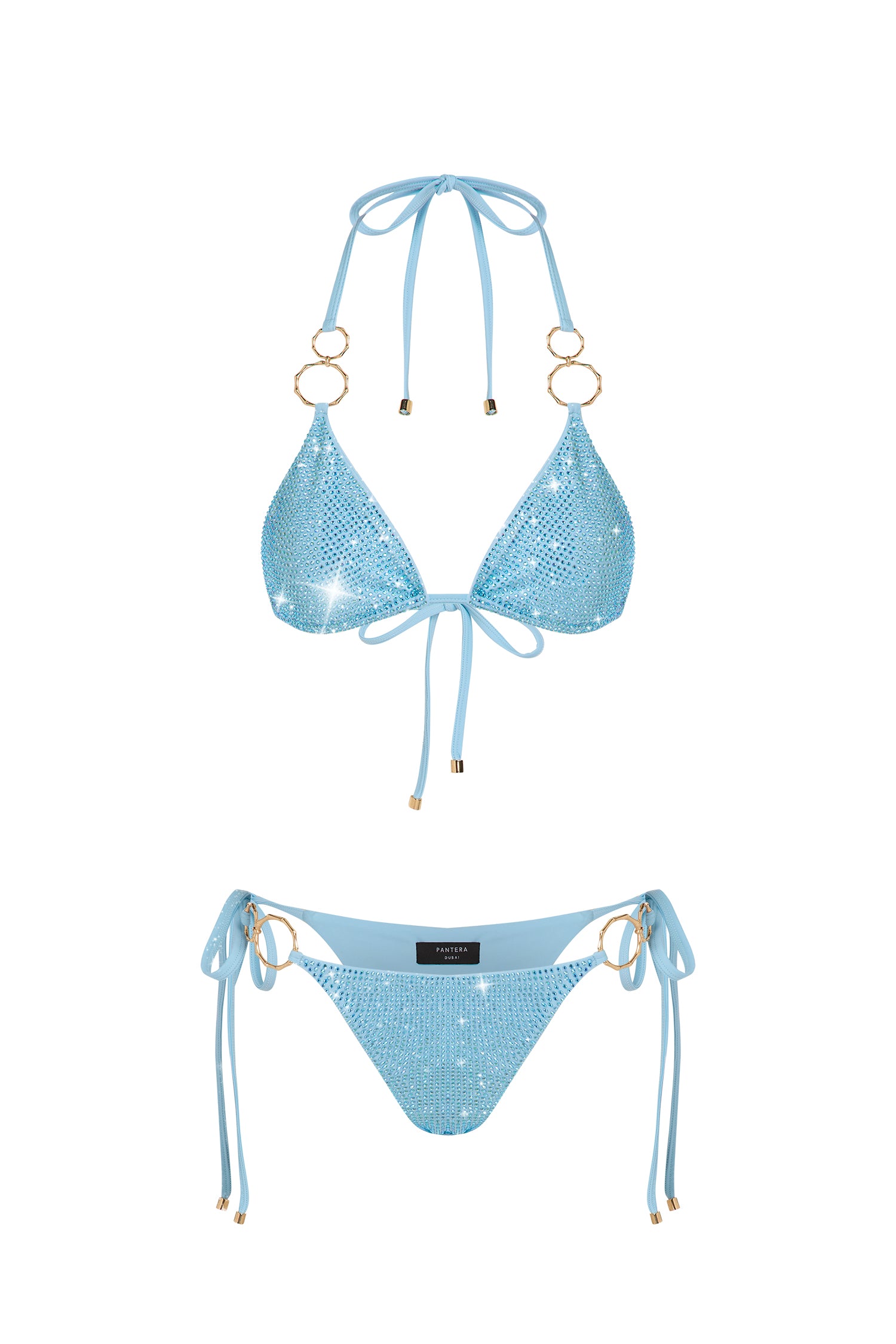 DIAMOND PANTHER CRYSTAL SWIMSUIT