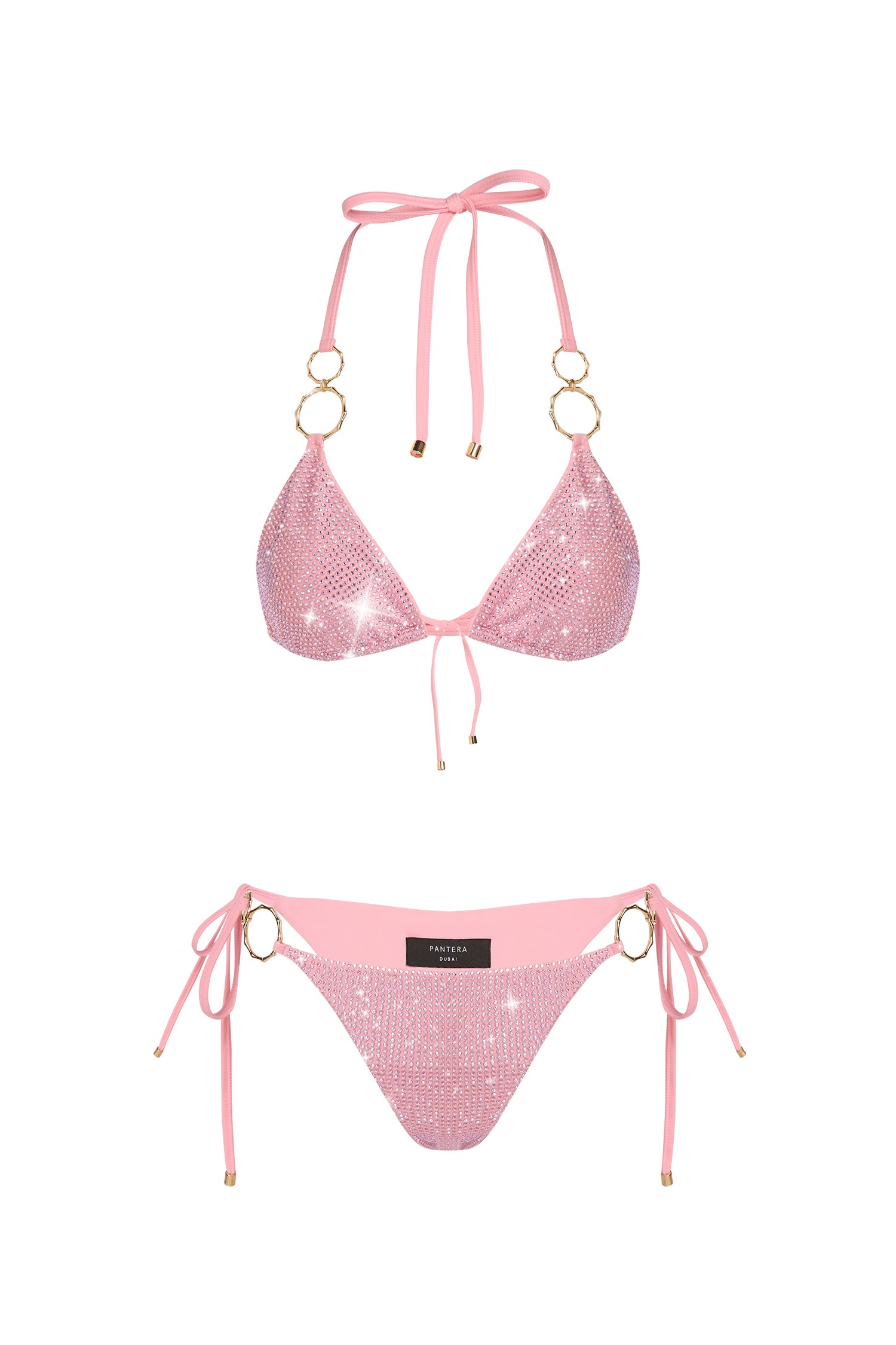 DIAMOND PANTHER CRYSTAL SWIMSUIT