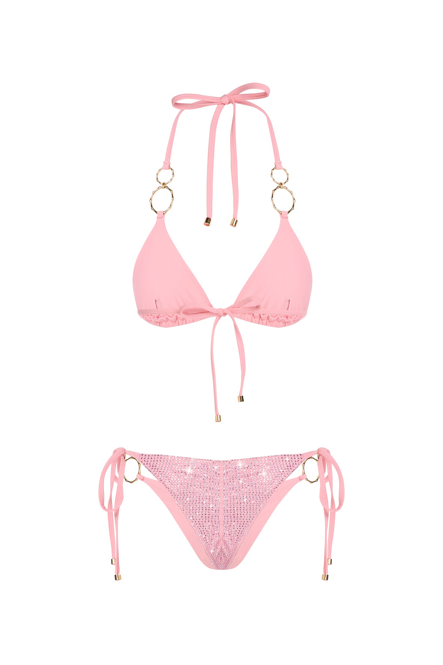 DIAMOND PANTHER CRYSTAL SWIMSUIT