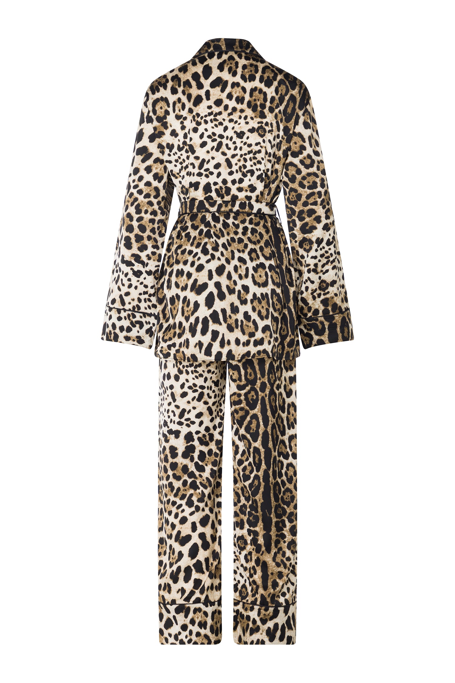 LEOPARD SILK SET