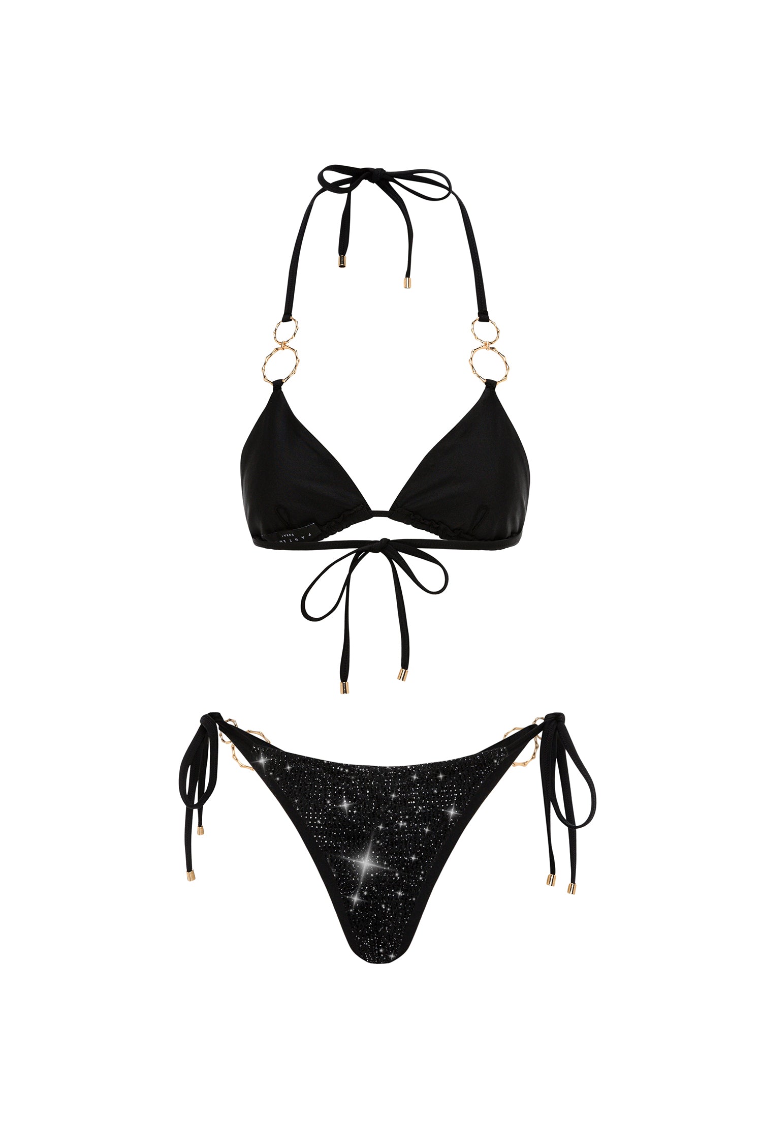 DIAMOND PANTHER CRYSTAL SWIMSUIT
