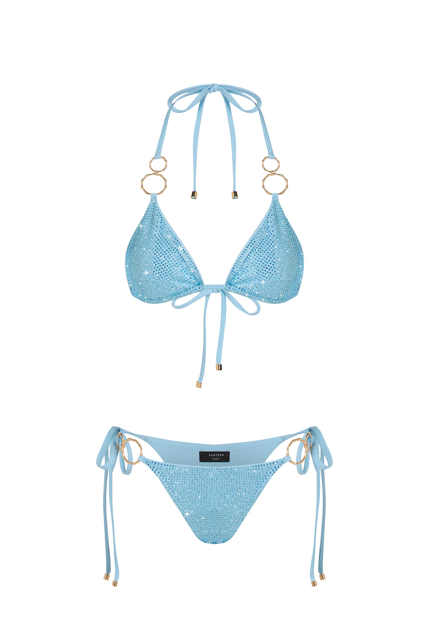 DIAMOND PANTHER CRYSTAL SWIMSUIT