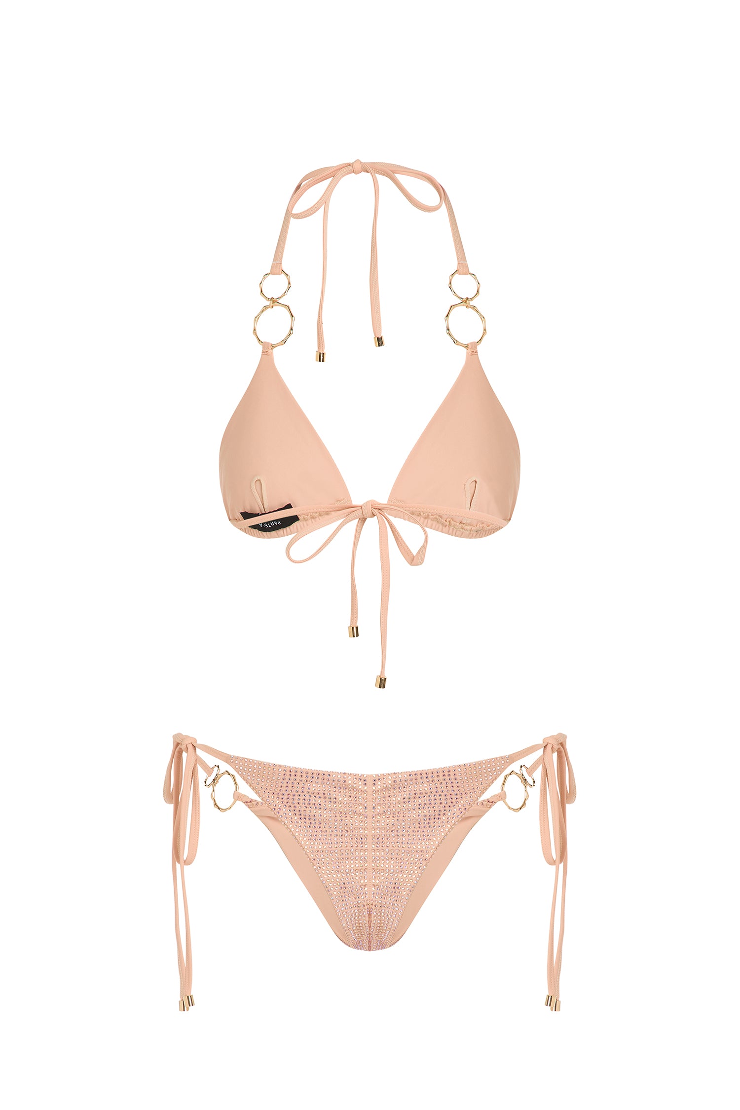 DIAMOND PANTHER CRYSTAL SWIMSUIT