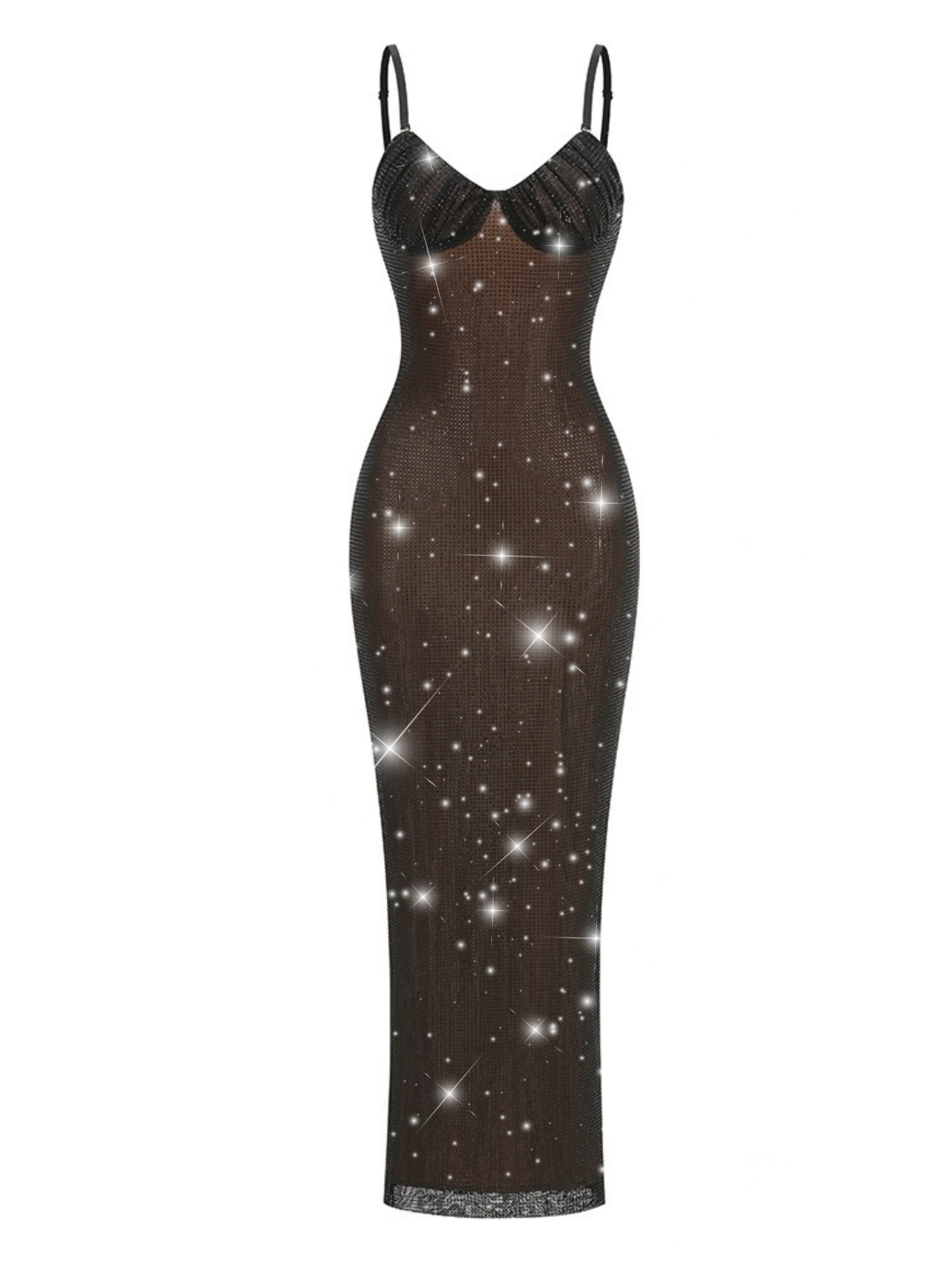 ANAKONDA CRYSTAL DRESS